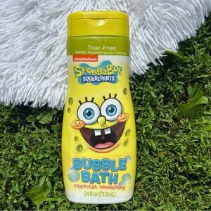 Nickelodeon Kids SpongeBob SquarePants Tropical Tangerine Bubble Bath NEW HTF